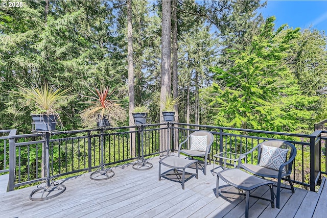 view of deck