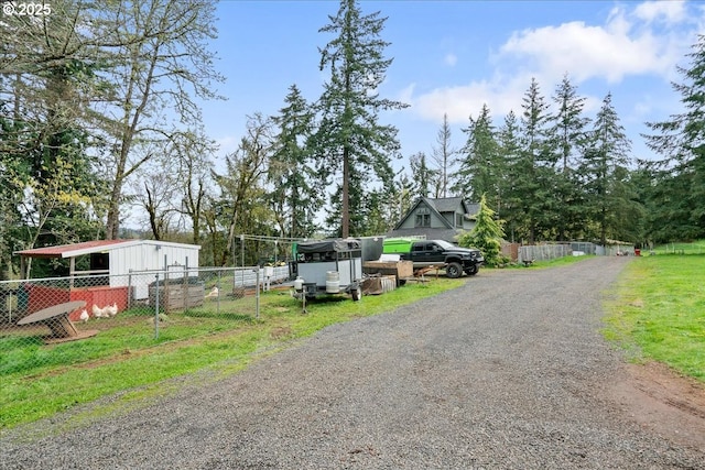 823 Terrace Dr, Scotts Mills, OR 97375 - view of road