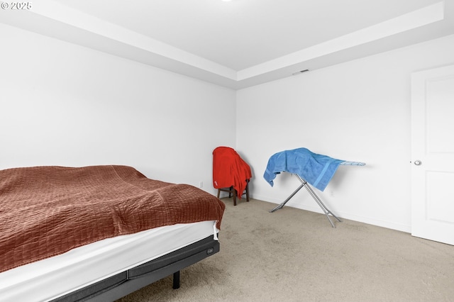 2095 S Heather St, Cornelius, OR 97113 - bedroom with carpet floors and a raised ceiling