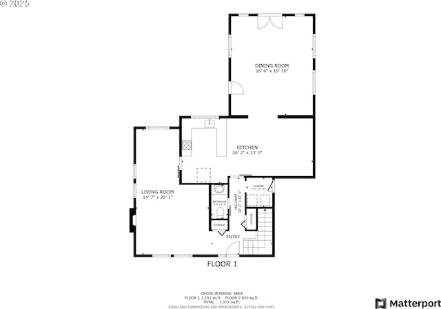 1168 Risden Pl, Eugene, OR 97404 - view of home floor plan