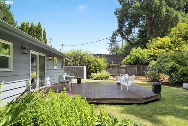 1070 SW Portola Ave, Portland, OR 97225 - view of wooden terrace