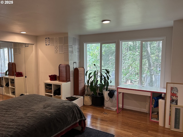 4768 Manzanita St, Eugene, OR 97405 - bedroom featuring wood finished floors and recessed lighting