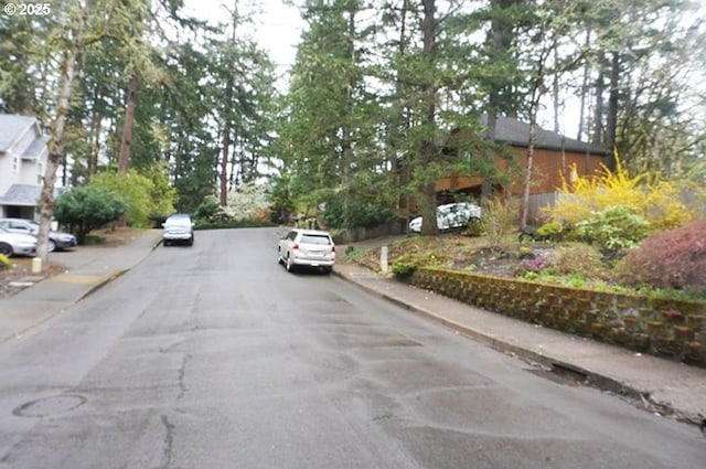 4768 Manzanita St, Eugene, OR 97405 - view of asphalt street featuring sidewalks and curbs