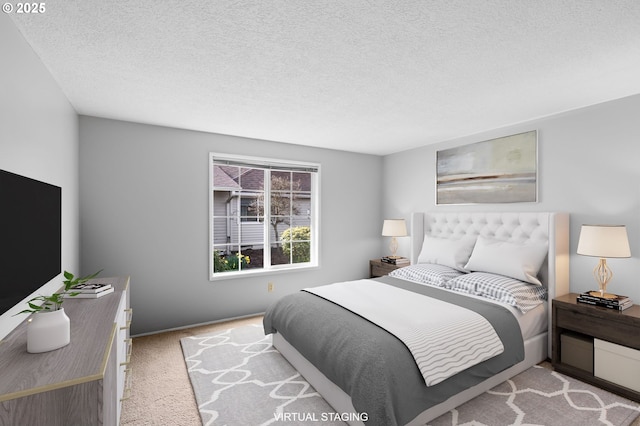 5016 SW Normandy Pl, Beaverton, OR 97005 - carpeted bedroom featuring a textured ceiling