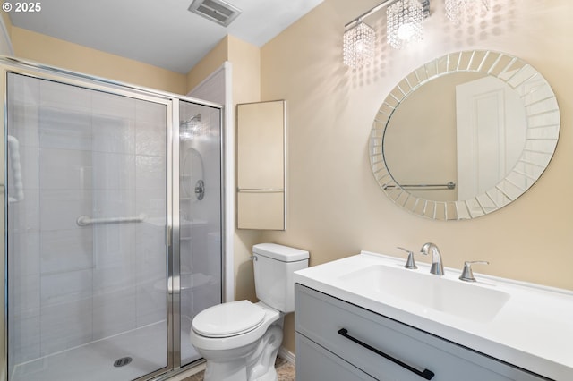 5016 SW Normandy Pl, Beaverton, OR 97005 - bathroom with toilet, vanity, and a shower stall