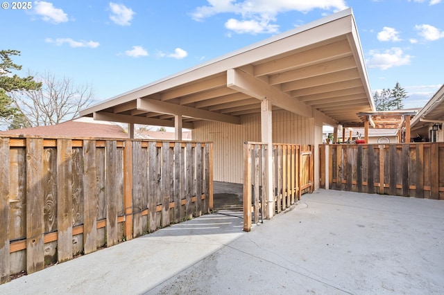 5016 SW Normandy Pl, Beaverton, OR 97005 - view of patio with a carport