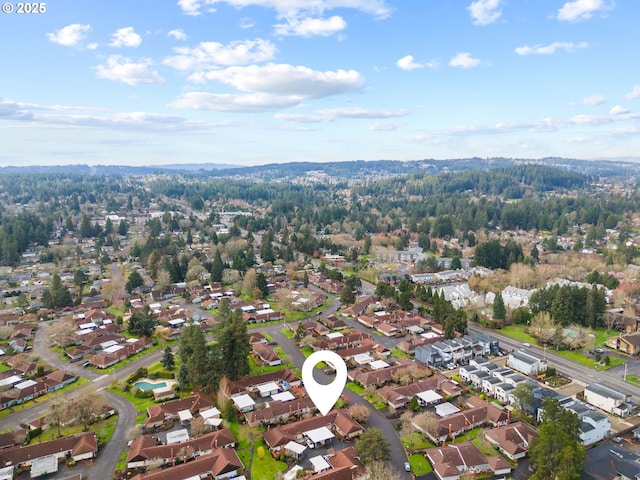 5016 SW Normandy Pl, Beaverton, OR 97005 - aerial view of property and surrounding area with nearby suburban area
