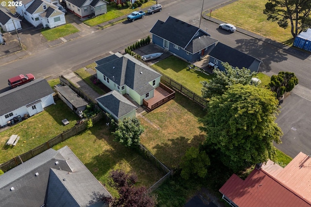 1108 4th St, Tillamook, OR 97141 - aerial view of residential area