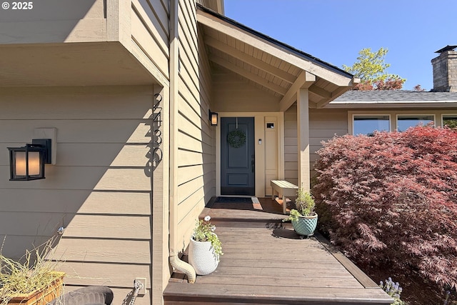 view of property entrance