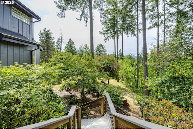 32518 Dillard Rd, Eugene, OR 97405 - view of yard with a wooden deck