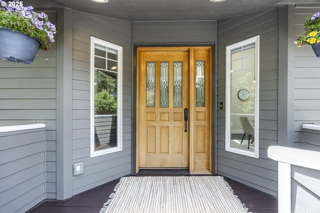32518 Dillard Rd, Eugene, OR 97405 - entrance to property with a porch
