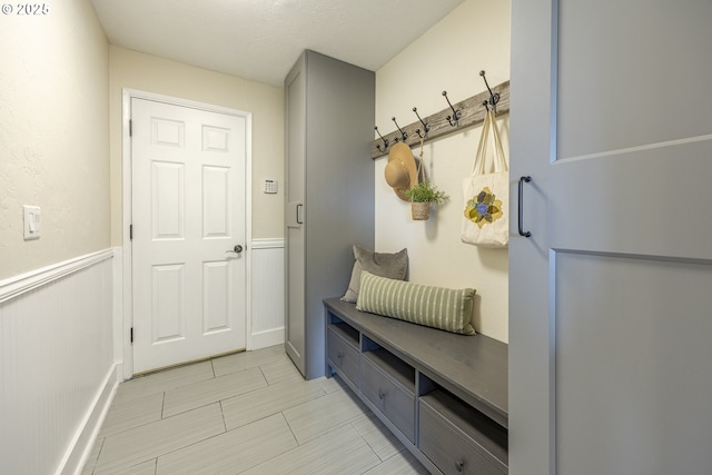 32518 Dillard Rd, Eugene, OR 97405 - mudroom with a wainscoted wall