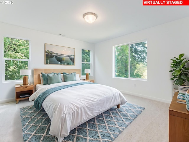 2431 SW 5th Pl, Battle Ground, WA 98604 - bedroom featuring baseboards and light colored carpet
