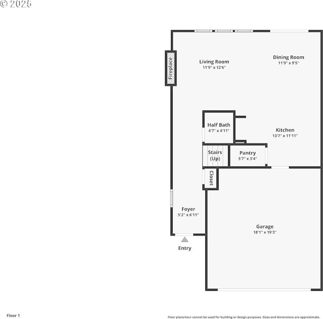 7897 SW Mara Ct, Portland, OR 97224 - property floor plan