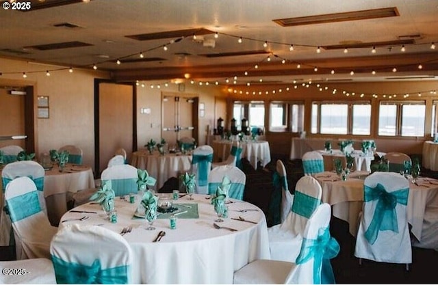 view of dining area