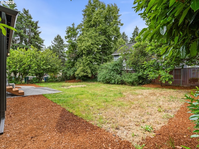 3401 SE 129th Ave, Portland, OR 97236 - view of yard featuring a patio