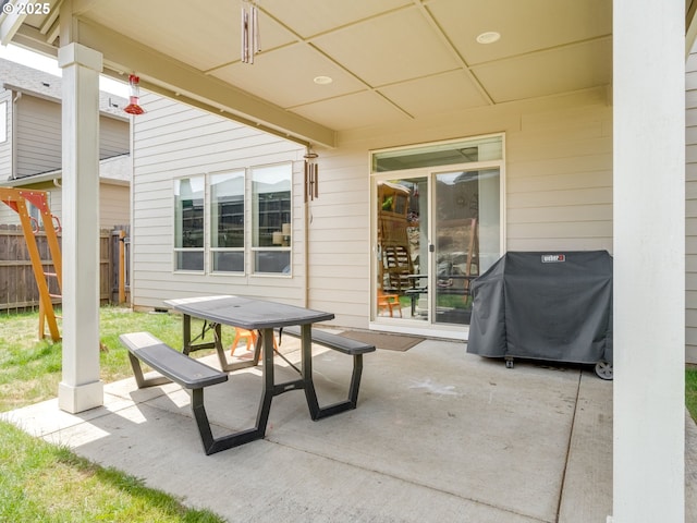 13317 NE 60th Ave, Vancouver, WA 98686 - view of patio / terrace featuring a grill and outdoor dining space
