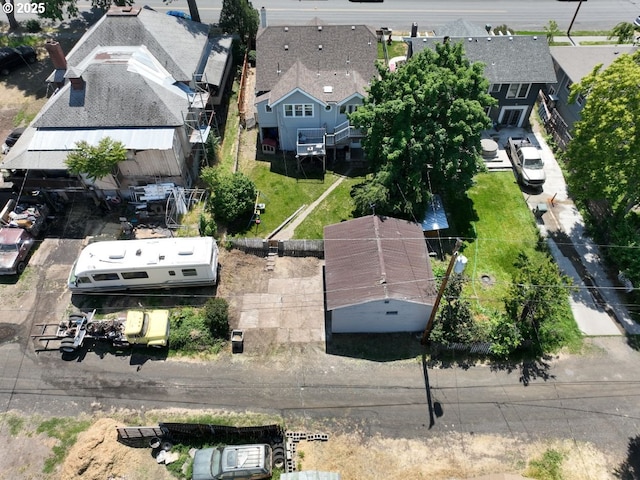 609 E 10th St, The Dalles, OR 97058 - aerial view of residential area