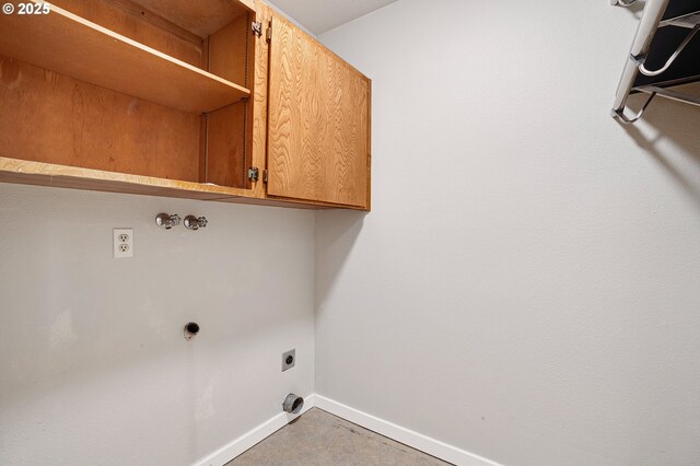 20752 SW 104th Ave, Tualatin, OR 97062 - laundry area featuring hookup for an electric dryer, cabinet space, and washer hookup