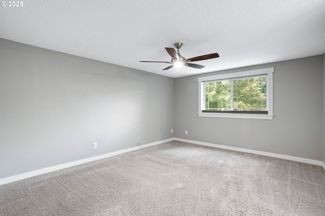 20752 SW 104th Ave, Tualatin, OR 97062 - carpeted spare room with ceiling fan and a textured ceiling
