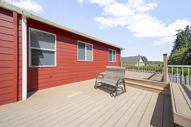 16952 SE Dunhill Loop, Damascus, OR 97089 - view of wooden deck