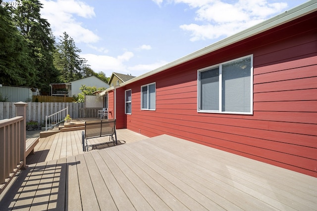 16952 SE Dunhill Loop, Damascus, OR 97089 - wooden terrace featuring outdoor dining area
