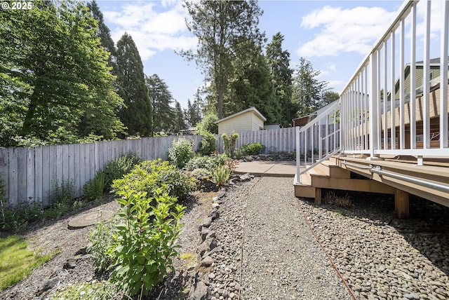 16952 SE Dunhill Loop, Damascus, OR 97089 - fenced backyard with a deck