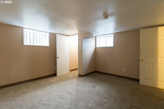 1522 N Rosa Parks Way, Portland, OR 97217 - basement with baseboards and carpet flooring
