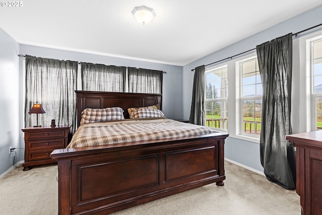 40510 NE 261st Ct, Amboy, WA 98601 - bedroom featuring baseboards and light colored carpet