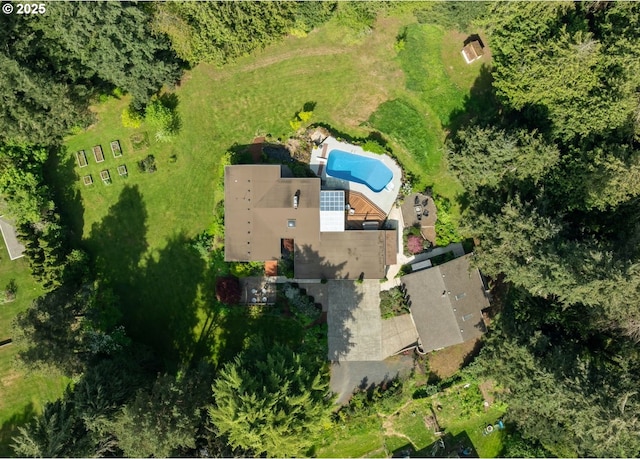drone / aerial view