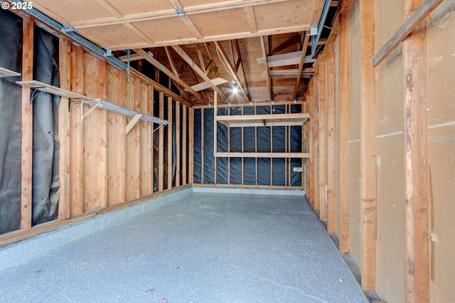 storage area featuring a garage