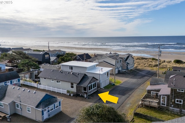 128 NW 20th Ave, Rockaway Beach, OR 97136 - aerial view of unending shoreline