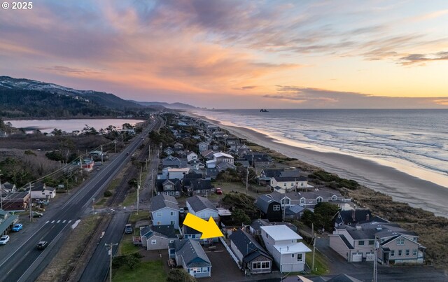 128 NW 20th Ave, Rockaway Beach, OR 97136 - view of property location featuring a water and mountain view and nearby suburban area