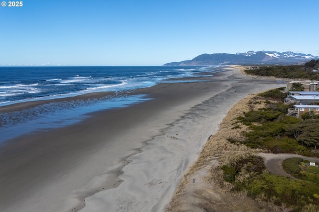 128 NW 20th Ave, Rockaway Beach, OR 97136 - water view with mountains
