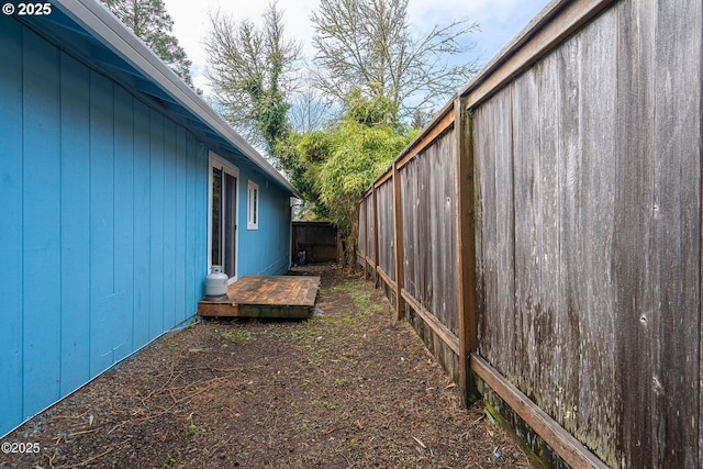 5053 NE 50th St, Neotsu, OR 97364 - view of fenced yard
