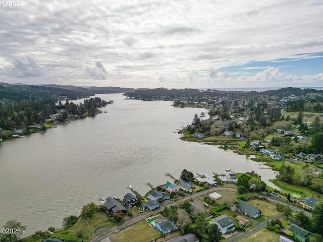 5053 NE 50th St, Neotsu, OR 97364 - aerial view of residential area with a nearby body of water