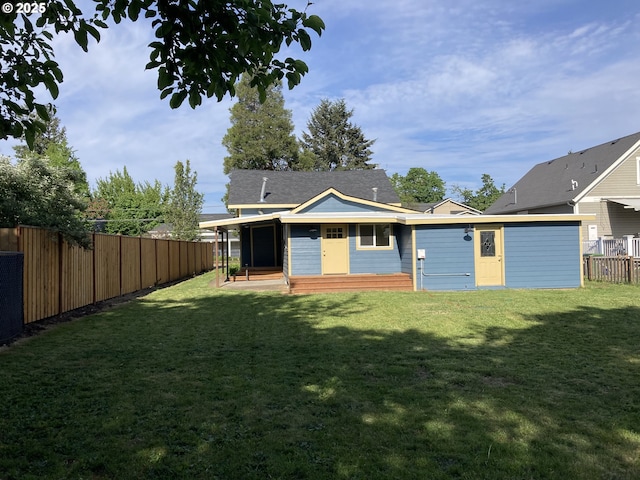 91213 N Harrison St, Eugene, OR 97408 - view of rear view of house