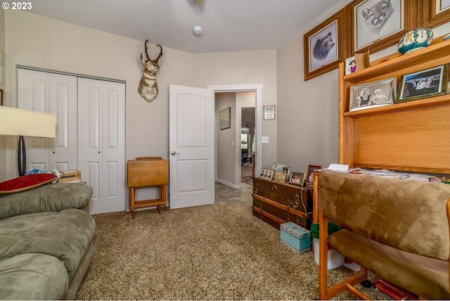 48482 E Meadow Way, Oakridge, OR 97463 - living area with carpet flooring