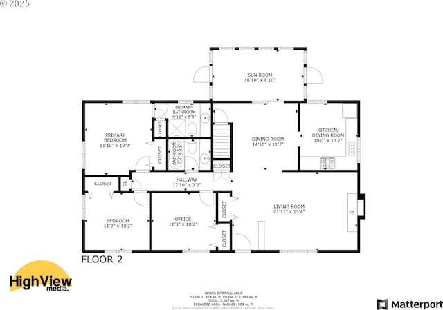 29806 Lusk Rd, Eugene, OR 97405 - property floor plan