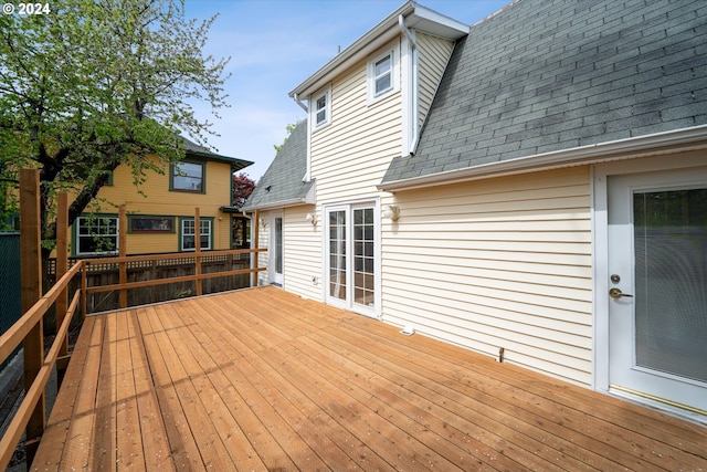1224 SE Malden St, Portland, OR 97202 - view of wooden terrace