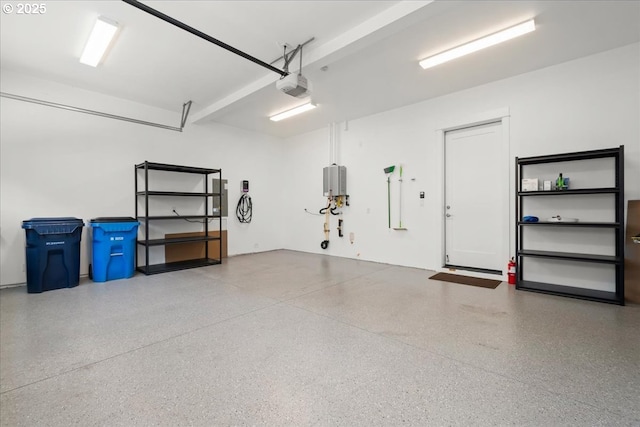 3825 NW 74th Ave Unit 59, Camas, WA 98607 - garage with a garage door opener and water heater