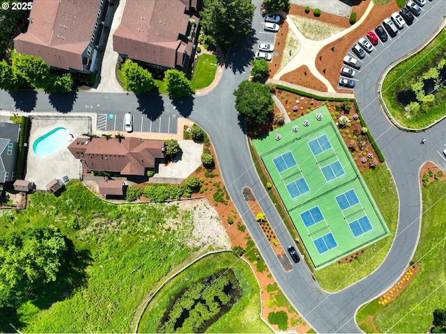 3825 NW 74th Ave Unit 59, Camas, WA 98607 - aerial view of a pool area