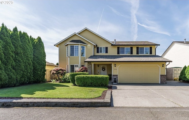 2614 NE 176th Ave, Vancouver, WA 98684 - traditional-style house featuring a garage, driveway, and a shingled roof