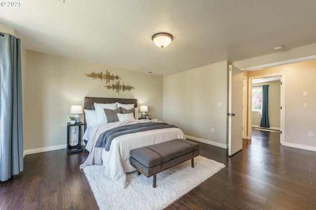 2614 NE 176th Ave, Vancouver, WA 98684 - bedroom with dark wood finished floors and baseboards