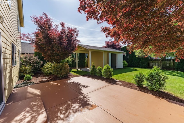2614 NE 176th Ave, Vancouver, WA 98684 - view of patio / terrace with an outdoor structure