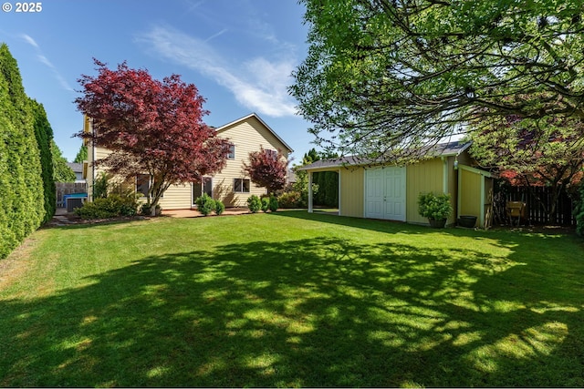 2614 NE 176th Ave, Vancouver, WA 98684 - view of yard featuring a storage shed and an outdoor structure