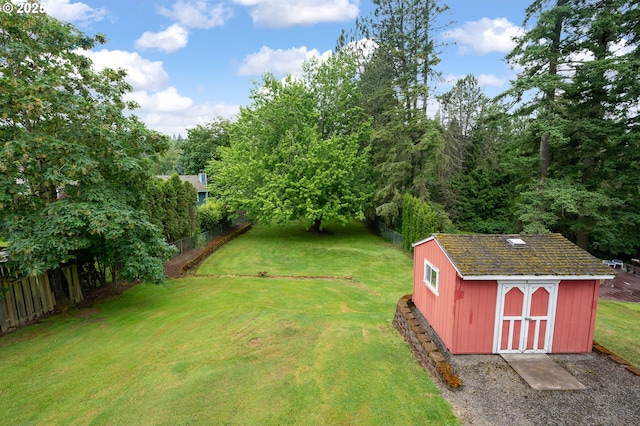 10001 SW 35th Ave, Portland, OR 97219 - view of yard with a storage shed