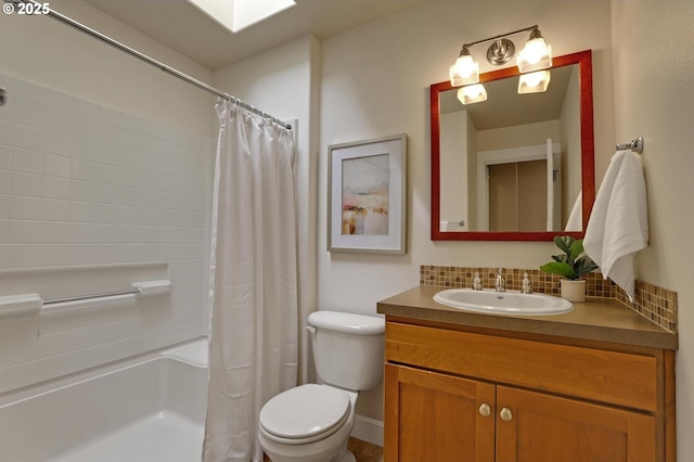 10455 NW Laidlaw Rd, Portland, OR 97229 - bathroom featuring vanity and a skylight
