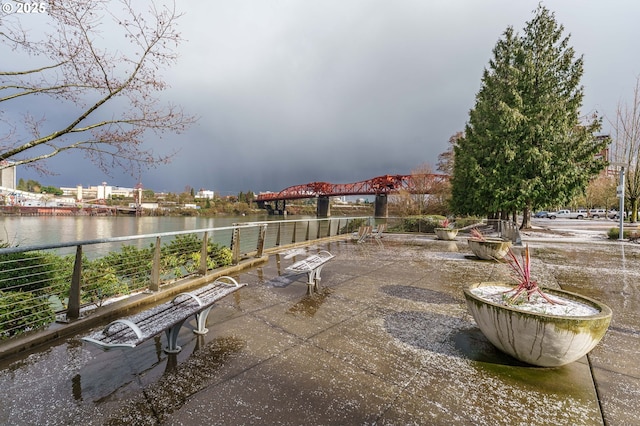 1260 NW Naito Pkwy Unit 200B, Portland, OR 97209 - view of patio with area for grilling