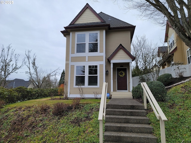 view of front of house